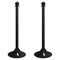 Mr. Chain Black Light Duty Stowable Stanchion, 2PK 93503-2 - alternate 1